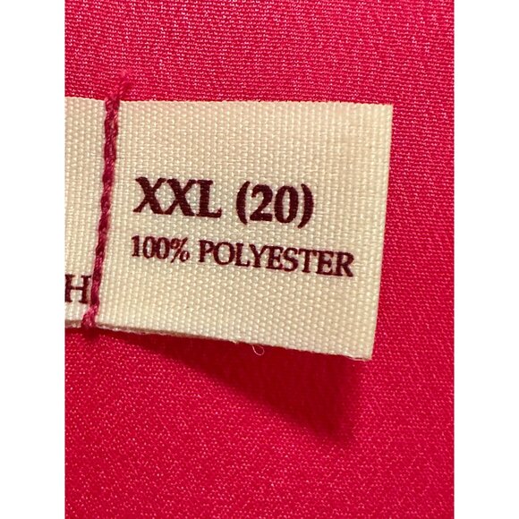 🌸3/$15🌸Plus Size Fuchsia Light Weight Tank with Front Pocket sz 30 (XXL) - Picture 6 of 6